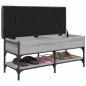 vidaXL Schuhbank Grau Sonoma 102x42x45 cm Holzwerkstoff vidaXL Schuhbank Grau Sonoma 102x42x45 cm Holzwerkstoff
