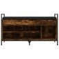vidaXL Schuhbank Räuchereiche 105,5x32x57,5 cm Holzwerkstoff vidaXL Schuhbank Räuchereiche 105,5x32x57,5 cm Holzwerkstoff