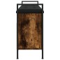 vidaXL Schuhbank Räuchereiche 105,5x32x57,5 cm Holzwerkstoff vidaXL Schuhbank Räuchereiche 105,5x32x57,5 cm Holzwerkstoff