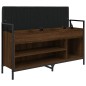 vidaXL Schuhbank Braun Eichen-Optik 105,5x32x57,5 cm Holzwerkstoff vidaXL Schuhbank Braun Eichen-Optik 105,5x32x57,5 cm Holzwerkstoff