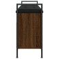 vidaXL Schuhbank Braun Eichen-Optik 105,5x32x57,5 cm Holzwerkstoff vidaXL Schuhbank Braun Eichen-Optik 105,5x32x57,5 cm Holzwerkstoff