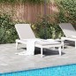 vidaXL Sonnenliege Weiß 186x60x29 cm PP vidaXL Sonnenliege Weiß 186x60x29 cm PP