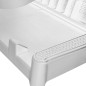 vidaXL Sonnenliege Weiß 186x60x29 cm PP vidaXL Sonnenliege Weiß 186x60x29 cm PP