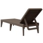 vidaXL Sonnenliege Braun 186x60x29 cm PP vidaXL Sonnenliege Braun 186x60x29 cm PP