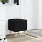 vidaXL Sitzbank mit Stauraum Schwarz 42x42x46 cm Holzwerkstoff vidaXL Sitzbank mit Stauraum Schwarz 42x42x46 cm Holzwerkstoff