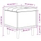 vidaXL Sitzbank mit Stauraum Schwarz 42x42x46 cm Holzwerkstoff vidaXL Sitzbank mit Stauraum Schwarz 42x42x46 cm Holzwerkstoff