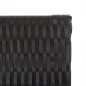 vidaXL Paravent 3-tlg. Schwarz Poly Rattan vidaXL Paravent 3-tlg. Schwarz Poly Rattan