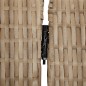 vidaXL Paravent 4-tlg. Beige Poly Rattan vidaXL Paravent 4-tlg. Beige Poly Rattan