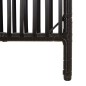 vidaXL Paravent 5-tlg. Schwarz Poly Rattan vidaXL Paravent 5-tlg. Schwarz Poly Rattan