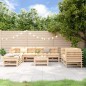 vidaXL 9-tlg. Garten-Lounge-Set Massivholz Kiefer vidaXL 9-tlg. Garten-Lounge-Set Massivholz Kiefer