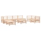 vidaXL 9-tlg. Garten-Lounge-Set Massivholz Kiefer vidaXL 9-tlg. Garten-Lounge-Set Massivholz Kiefer