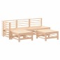vidaXL 5-tlg. Garten-Lounge-Set Massivholz Kiefer vidaXL 5-tlg. Garten-Lounge-Set Massivholz Kiefer