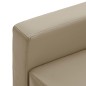 vidaXL 3-Sitzer-Sofa Cappuccino-Braun Kunstleder vidaXL 3-Sitzer-Sofa Cappuccino-Braun Kunstleder