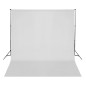 vidaXL Fotostudio-Set mit Beleuchtung, Hintergrund und Reflektor vidaXL Fotostudio-Set mit Beleuchtung, Hintergrund und Reflektor