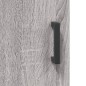 vidaXL Highboard Grau Sonoma 34,5x34x180 cm Holzwerkstoff vidaXL Highboard Grau Sonoma 34,5x34x180 cm Holzwerkstoff