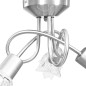 vidaXL Deckenleuchte Glas-Lampenschirme für 3 E14 Glühlampen vidaXL Deckenleuchte Glas-Lampenschirme für 3 E14 Glühlampen