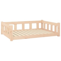 vidaXL Hundebett 105,5x75,5x28 cm Massivholz Kiefer