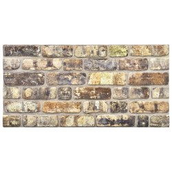 vidaXL 3D-Wandverkleidungen 11 Stk. Mehrfarbig Steinoptik EPS