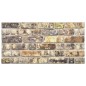 vidaXL 3D-Wandverkleidungen 11 Stk. Mehrfarbig Steinoptik EPS vidaXL 3D-Wandverkleidungen 11 Stk. Mehrfarbig Steinoptik EPS