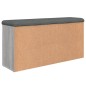 vidaXL Schuhbank Grau Sonoma 102x32x50 cm Holzwerkstoff vidaXL Schuhbank Grau Sonoma 102x32x50 cm Holzwerkstoff