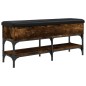 vidaXL Schuhbank Räuchereiche 102x32x45 cm Holzwerkstoff vidaXL Schuhbank Räuchereiche 102x32x45 cm Holzwerkstoff