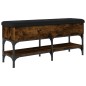 vidaXL Schuhbank Räuchereiche 102x32x45 cm Holzwerkstoff vidaXL Schuhbank Räuchereiche 102x32x45 cm Holzwerkstoff
