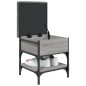 vidaXL Schuhbank Grau Sonoma 42x42x45 cm Holzwerkstoff vidaXL Schuhbank Grau Sonoma 42x42x45 cm Holzwerkstoff