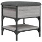 vidaXL Schuhbank Grau Sonoma 42x42x45 cm Holzwerkstoff vidaXL Schuhbank Grau Sonoma 42x42x45 cm Holzwerkstoff