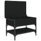 vidaXL Schuhbank Schwarz 62x42x45 cm Holzwerkstoff vidaXL Schuhbank Schwarz 62x42x45 cm Holzwerkstoff