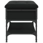 vidaXL Schuhbank Schwarz 62x42x45 cm Holzwerkstoff vidaXL Schuhbank Schwarz 62x42x45 cm Holzwerkstoff