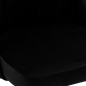 Esszimmerstühle 4 Stk. Schwarz Samt Esszimmerstühle 4 Stk. Schwarz Samt
