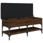 vidaXL Schuhbank Braun Eichen-Optik 102x42x45 cm Holzwerkstoff vidaXL Schuhbank Braun Eichen-Optik 102x42x45 cm Holzwerkstoff