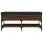vidaXL Schuhbank Braun Eichen-Optik 102x42x45 cm Holzwerkstoff vidaXL Schuhbank Braun Eichen-Optik 102x42x45 cm Holzwerkstoff