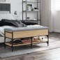 vidaXL Schuhbank Sonoma-Eiche 102x42x45 cm Holzwerkstoff vidaXL Schuhbank Sonoma-Eiche 102x42x45 cm Holzwerkstoff