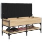 vidaXL Schuhbank Sonoma-Eiche 102x42x45 cm Holzwerkstoff vidaXL Schuhbank Sonoma-Eiche 102x42x45 cm Holzwerkstoff
