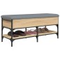 vidaXL Schuhbank Sonoma-Eiche 102x42x45 cm Holzwerkstoff vidaXL Schuhbank Sonoma-Eiche 102x42x45 cm Holzwerkstoff