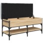 vidaXL Schuhbank Sonoma-Eiche 102x42x45 cm Holzwerkstoff vidaXL Schuhbank Sonoma-Eiche 102x42x45 cm Holzwerkstoff