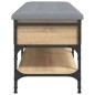 vidaXL Schuhbank Sonoma-Eiche 102x42x45 cm Holzwerkstoff vidaXL Schuhbank Sonoma-Eiche 102x42x45 cm Holzwerkstoff