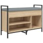 vidaXL Schuhbank Sonoma-Eiche 85,5x32x57,5 cm Holzwerkstoff vidaXL Schuhbank Sonoma-Eiche 85,5x32x57,5 cm Holzwerkstoff