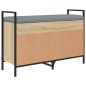 vidaXL Schuhbank Sonoma-Eiche 85,5x32x57,5 cm Holzwerkstoff vidaXL Schuhbank Sonoma-Eiche 85,5x32x57,5 cm Holzwerkstoff