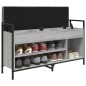 vidaXL Schuhbank Grau Sonoma 105,5x32x57,5 cm Holzwerkstoff vidaXL Schuhbank Grau Sonoma 105,5x32x57,5 cm Holzwerkstoff