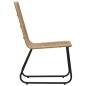 5-tlg. Garten-Essgruppe Poly Rattan und Glas 5-tlg. Garten-Essgruppe Poly Rattan und Glas