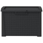 vidaXL Gartentruhe Anthrazit 125 L PP vidaXL Gartentruhe Anthrazit 125 L PP