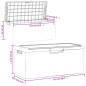 vidaXL Gartentruhe mit Sitzkissen Braun 350 L PP vidaXL Gartentruhe mit Sitzkissen Braun 350 L PP