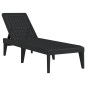 vidaXL Sonnenliege Anthrazit 186x60x29 cm PP vidaXL Sonnenliege Anthrazit 186x60x29 cm PP
