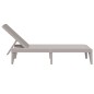 vidaXL Sonnenliege Cappuccino-Braun 186x60x29 cm PP vidaXL Sonnenliege Cappuccino-Braun 186x60x29 cm PP