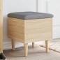 vidaXL Sitzbank mit Stauraum Sonoma-Eiche 42x42x46 cm Holzwerkstoff vidaXL Sitzbank mit Stauraum Sonoma-Eiche 42x42x46 cm Holzwerkstoff