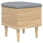 vidaXL Sitzbank mit Stauraum Sonoma-Eiche 42x42x46 cm Holzwerkstoff vidaXL Sitzbank mit Stauraum Sonoma-Eiche 42x42x46 cm Holzwerkstoff