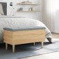 vidaXL Sitzbank mit Stauraum Sonoma-Eiche 82x42x46 cm Holzwerkstoff vidaXL Sitzbank mit Stauraum Sonoma-Eiche 82x42x46 cm Holzwerkstoff
