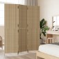 vidaXL Paravent 3-tlg. Beige Poly Rattan vidaXL Paravent 3-tlg. Beige Poly Rattan